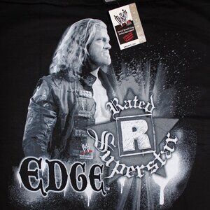 EDGE RATED R SUPERSTAR WWE vintage tee shirt NEW w/ TAGS size XL WWF deadstock